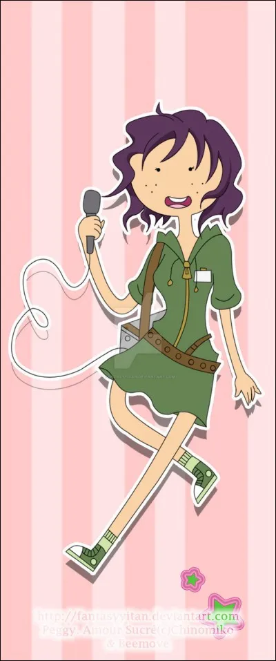 Qui est cette fille responsable du journal du lycée ?