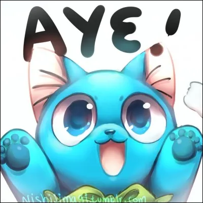 Je suis un chat bleu qui parle et je peux voler. Qui suis-je ?