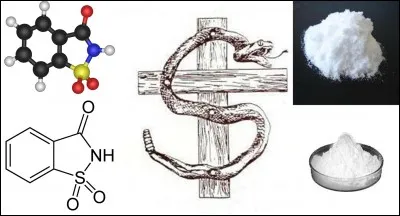 Lettre « S » comme « Sucre » !
Ce produit, bien utile aux diabétiques, ne semble pas bien « catholique ». Pour le produire, on parle d'acide anthranilique, d'acide nitreux, de dioxyde de soufre, de chlore et d'ammoniaque ! Ce n'est pas très ragoûtant, tout cela ! Son utilisation a réellement démarré dans les années 1940 !
Quel est ce produit ?