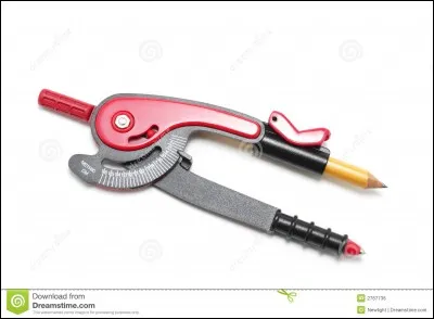 À quoi peut servir cet instrument de géométrie ?