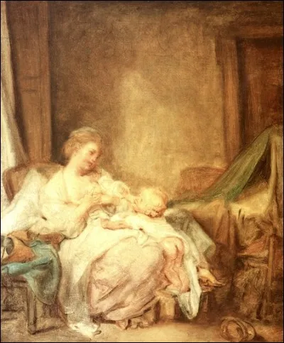 Qui a représenté "L'heureuse mère" ?