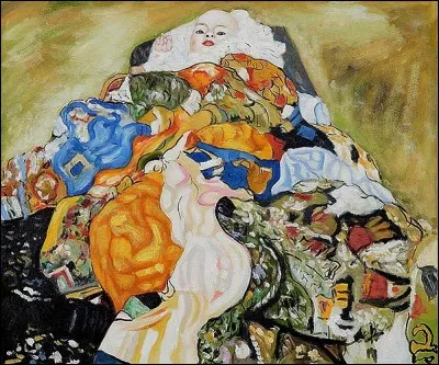 Qui a peint ce bébé dans le berceau ?