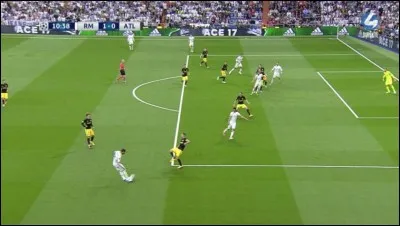 Loi 11 : Hors-jeu.
Qu'accordera l'arbitre en cas d'infraction au hors-jeu dans la surface de but sur un ballon envoyé par un partenaire hors de la surface de réparation ?