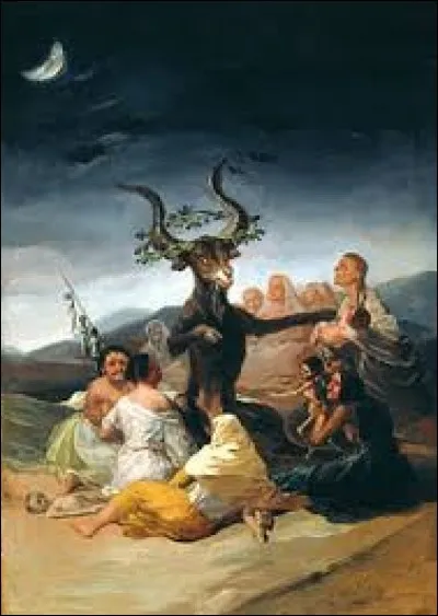 Pouvez-vous me dire qui a peint ce tableau nommé "Le Sabbat des sorcières" ?