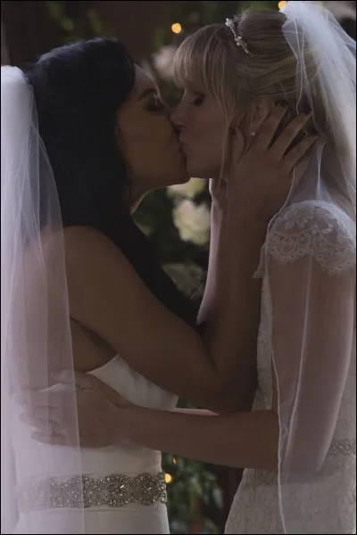 Que dit-elle juste avant ses vux ?