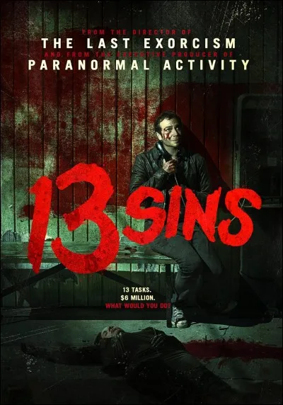 Quelle est la première étape du jeu dans le film ''13 Sins'' ?