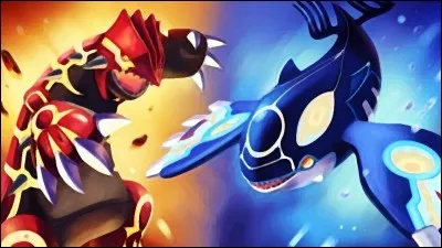 Comment s'appelle l'évolution de Groudon et Kyogre ?