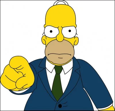 La phrase culte d'Homer Simpson est "D'oh".