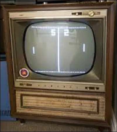 Lequel de ces jeux vidéo est apparu en 1972 ?
