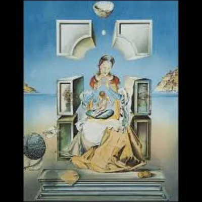 Qui a peint ce tableau intitulé "La Madone de Port Lligat" ?