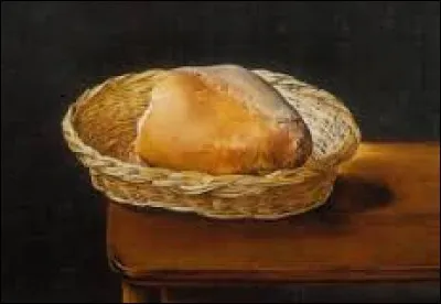 Ce tableau intitulé "La corbeille de pain" est une oeuvre ...