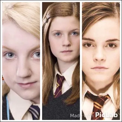 Comment s'appellent ces trois filles (dans l'ordre) ?