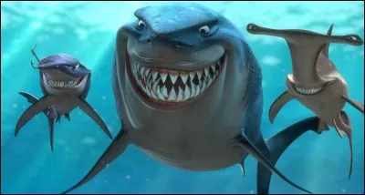 Dans quel dessin animé les trois requins Bruce, Chumy et l'Enclume apparaissent-ils ?