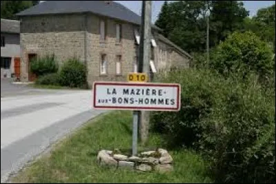 Petit village Creusois de 70 habitants, La Mazière-aux-Bons-Hommes se situe dans l'ancienne région ...