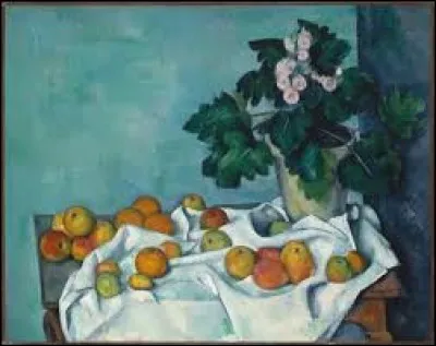 Et ce tableau "Nature morte avec pommes et pot de primevères" est l'oeuvre de ...