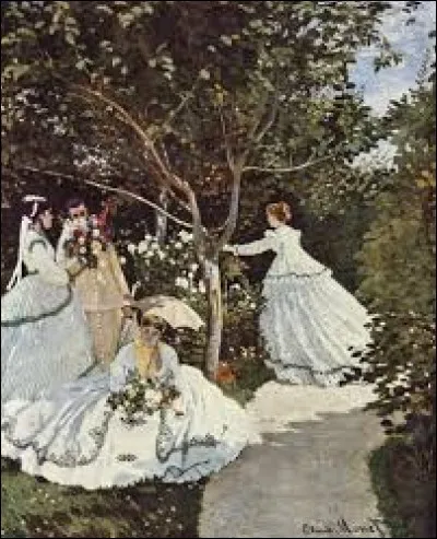 "Femmes au jardin" est un tableau de ...