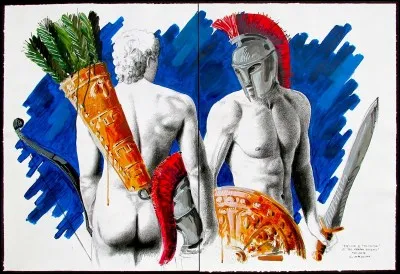 Lequel des deux fils maudits d'dipe était considéré comme un voyou ?