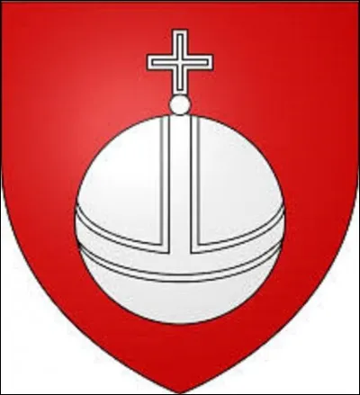 Commune de 1 452 résidents se situant dans le département du Loir-et-Cher dans l'arrondissement de la ville de Vendôme dans la région naturelle du Perche, ses armoiries se composent comme indiquée : de gueules au monde cintré et croisé d'argent. Devant son nom au fondateur du château fort datant de 1010 (aujourd'hui en ruine), quel est le nom de ce bourg ?