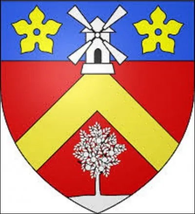 Nous restons en région parisienne et partons dans le Val-d'Oise dans une ville comptant 26 826 âmes. Commune qui vit la mort de l'écrivain Savinien Cyrano de Bergerac en 1655, dont le principal centre culturel de la localité porte son nom, elle connut aussi la visite de peintres célèbres comme Paul Signac, Albert Marquet, ou Maurice Utrillo. À quelle localité appartient ce blason ?