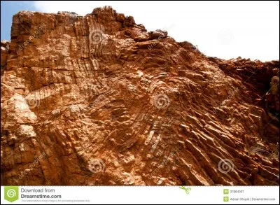 En géologie, comment appelle-t-on un dépôt laissé par le vent ?