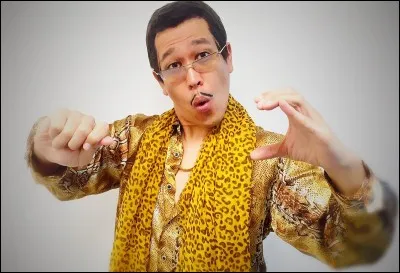 Quelle est la particularité de la chanson "PPAP" du chanteur Piko-Taro, sortie en 2016 ?