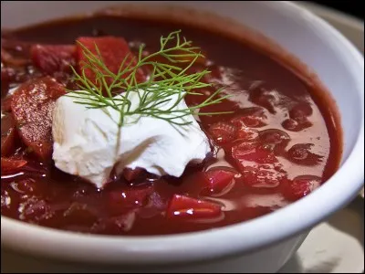 De quel pays vient le bortsh ?