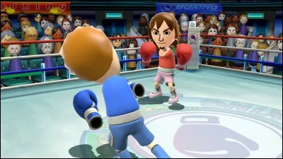 On peut jouer à la boxe sur la Wii.