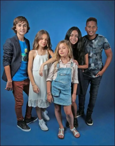 Les Kids United chantent pour l'Unicef.