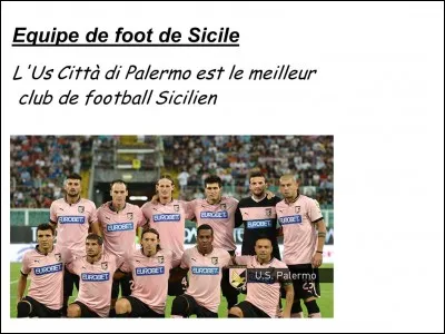 US Palerme joue en série :