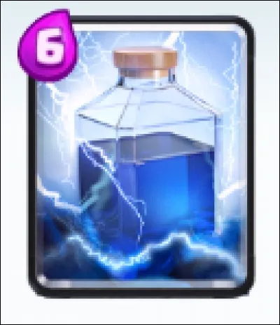 Le sort de foudre se débloque à l'arène :