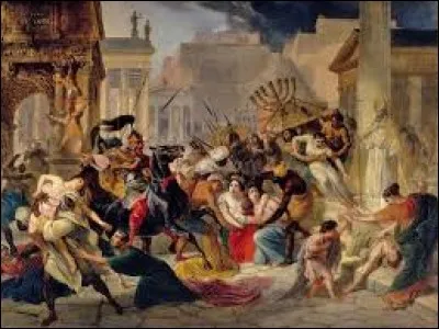 Quel événement a eu lieu au Ve siècle de notre ère ?