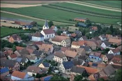 On termine dans le ciel de Westhouse-Marmoutier. Village Bas-Rhinois, il se situe en région ...