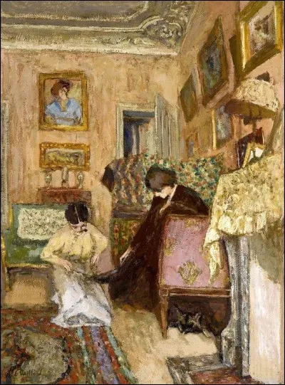 Qui a peint "Le lacet de la bottine" ?