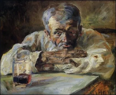 Qui a représenté "Le buveur" ?