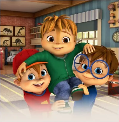 Qu'est-ce qui change dans cette image des Chipmunks ?