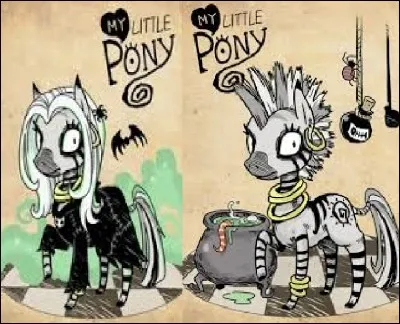 Zecorah quant à elle est bien préparée à Hallowen enfin ... je veut dire au ... .