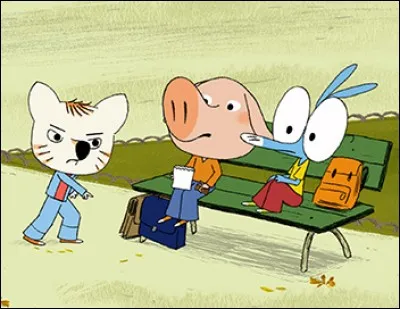 Dans Ariol, comment s'appelle le chat ennemi d'Ariol ?