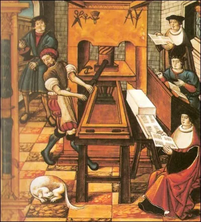 Gutenberg a inventé l'imprimerie.