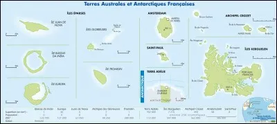 Lesquelles de ces terres françaises font partie des terres australes et antarctiques françaises ?