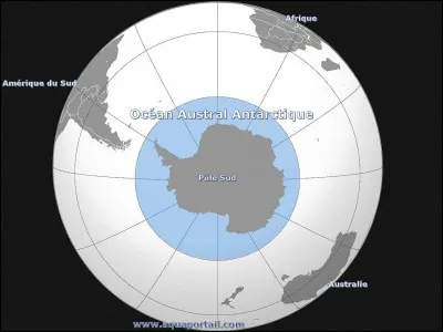Existe-t-il une fosse marine vers l'Antarctique ?