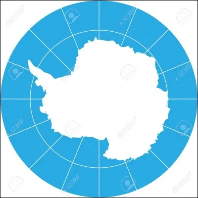 Quelles sont les deux grandes parties de l'Antarctique ?