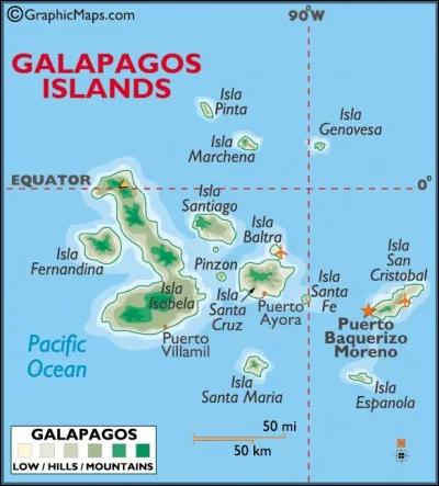 Combien d'îles compte l'archipel des Galápagos ?
