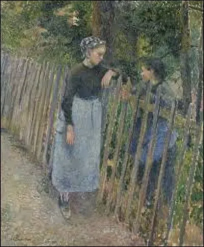 "La conversation" est un tableau peint par ...