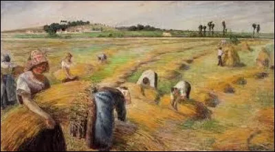 "La Moisson" est un tableau ...