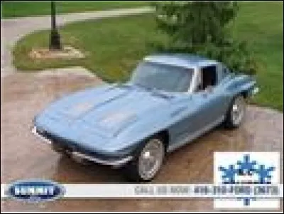 Cette voiture date de l'année :