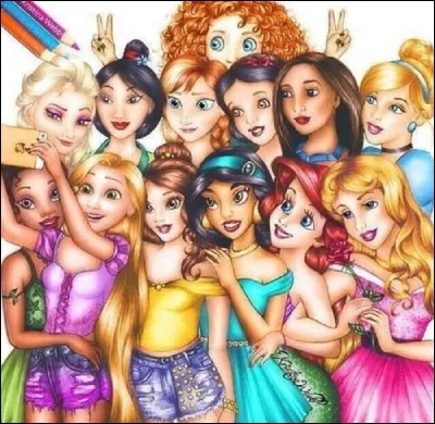 Laquelle n'est pas une princesse ?