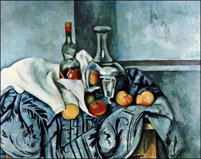 Qui a représenté "La bouteille de peppermint" ?