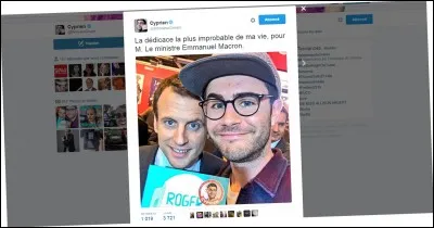 Quand il était petit, Cyprien avait...