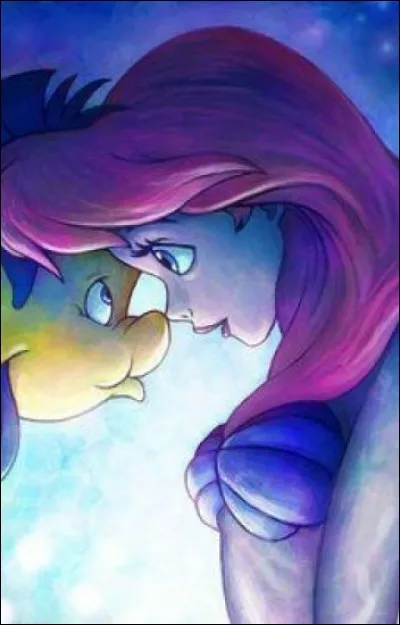 Quelles sont les couleurs de Polochon, le meilleur ami d'Ariel ?