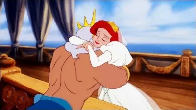 Quelles sont les dernières paroles d'Ariel dans le dessin animé ?
